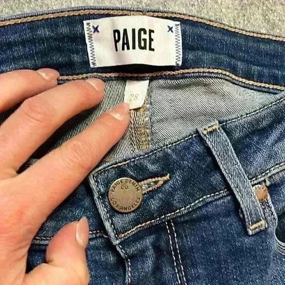 PAIGE Verdugo Crop in Ramona Destination, Size 28. - Picture 10 of 12